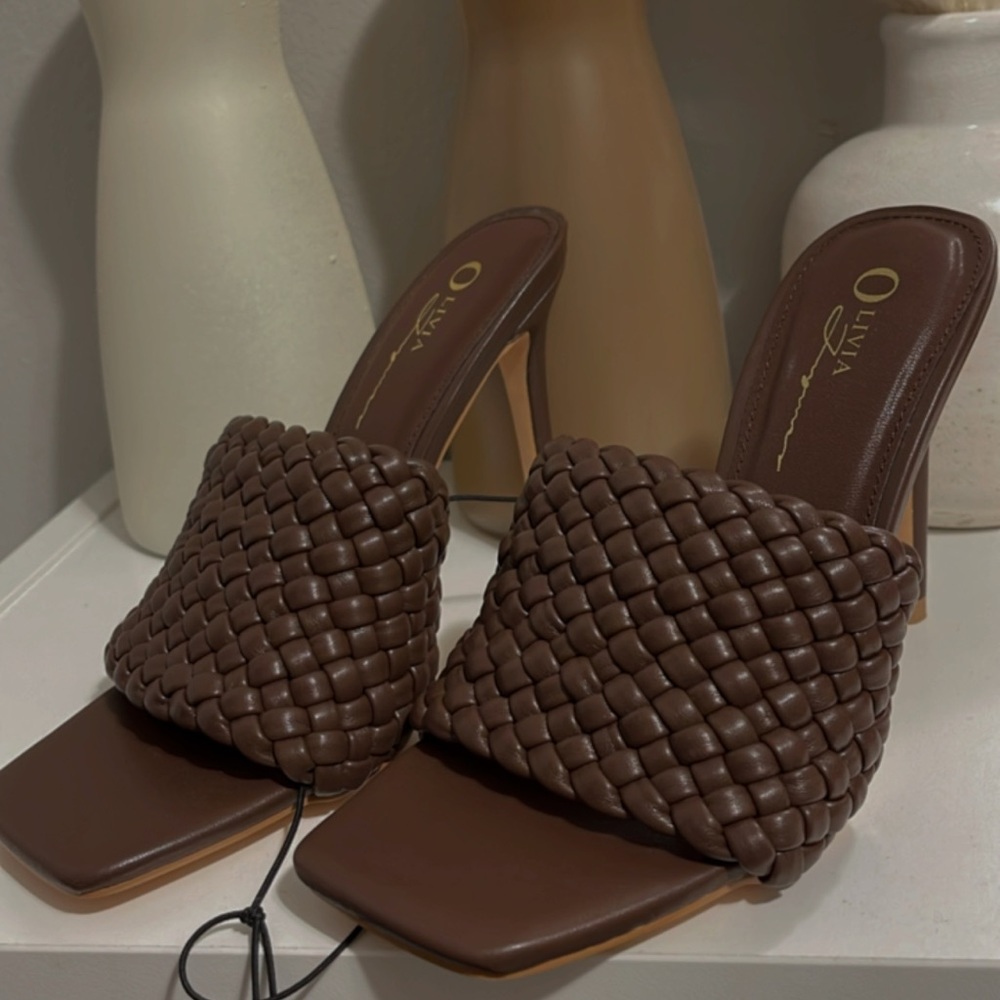 Brown heels